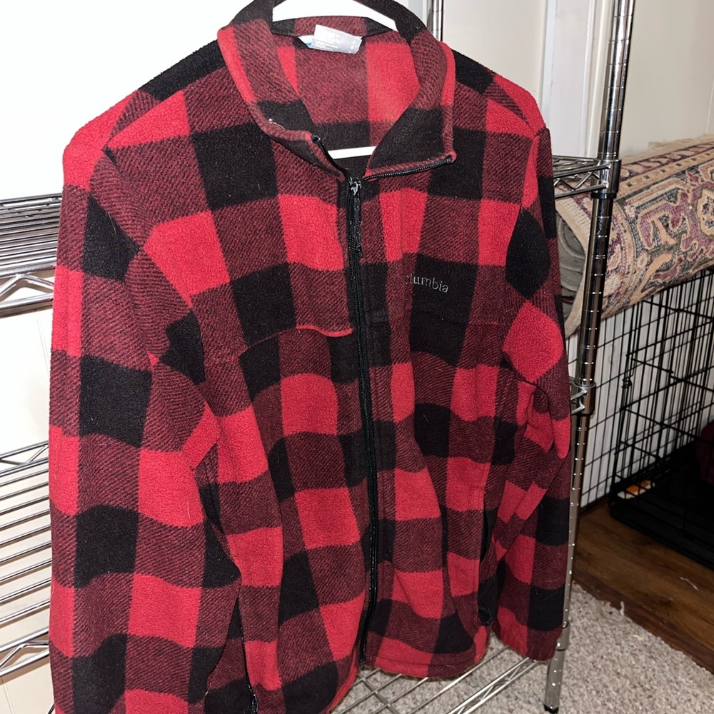 Columbia fleece jacket flannel